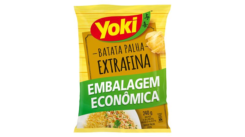 Batata ExtraFina Hot Dog 100g, YOKI