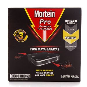 Iscas Mata Baratas Mortein 2Unidades