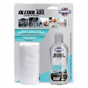 Kit Álcool Gel Rodabrill Limpador para Carro