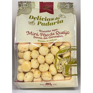 Biscoito Minnas Polvilho Mini Pão de Queijo 80g