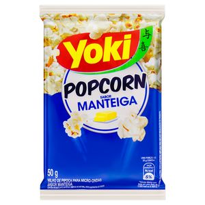 Pipoca de Microondas Yoki Manteiga 50g