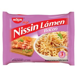 Macarrão Instantâneo Nissin Lamen Bacon 85g