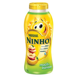 Iogurte Ninho Soleil Maçã e Banana 170 g
