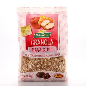Granola Natural Life Maçã e Mel 300g