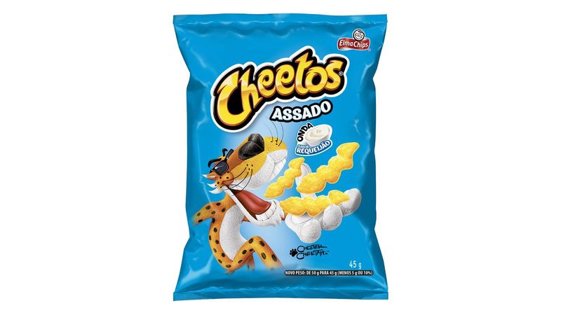 20 Un Salgadinho Cheetos Requeijao Onda 45G - Elma Chips no Shoptime