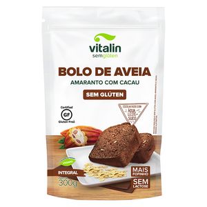 Mistura para Bolo Vitalin Integral Aveia, Amaranto e Cacau 300g