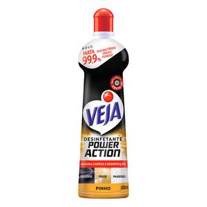 Desinfetante Veja Power Action Pinho Squeeze 500ml