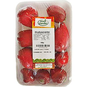 Rabanete Mais Verdes Bandeja 500g