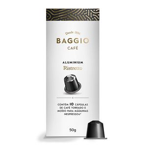 Café Baggio Ristretto com 10 Cápsulas 50g