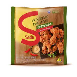 Coxinhas das Asas Sadia Empanadas Apimentadas 400g