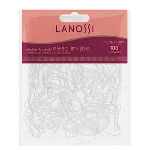 Elásticos Lanossi para Cabelo Silicone com 100un