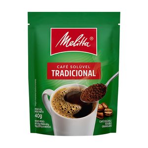 Café Melitta Solúvel Tradicional Sachê 40g