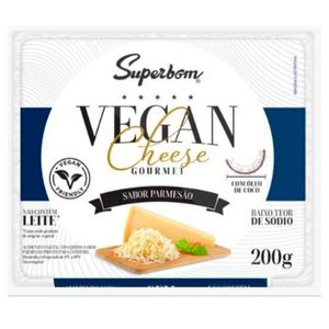 Queijo Vegan Cheese Superbom Parmesão 200g