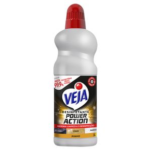 Desinfetante Veja Power Action Pinho 1l