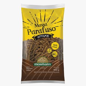 Macarrão Mosmann Integral Parafuso 400g