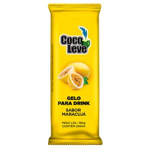 Gelo Coco Leve Maracujá 190g