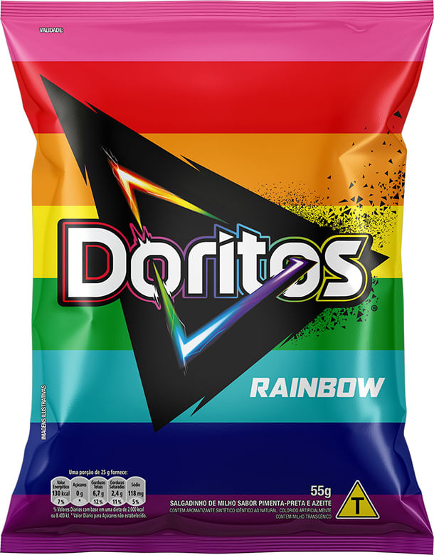 Salgadinhos Doritos Rainbow 55g - Covabra