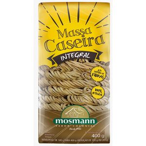 Macarrão Mosmann Caseiro Integral Talharim N.02 com 400 g