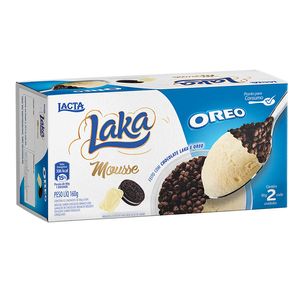 Mousse Lacta Laka Oreo 160g