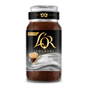 Café Lor Solúvel Espresso Vidro 100g