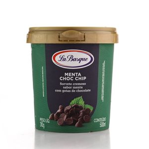Sorvete La Basque Menta Choc Chip 500ml
