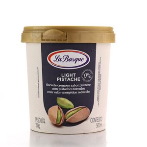 Sorvete La Basque Light Pistache 500ml