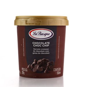Sorvete La Basque Chocolate Choc Chip 500ml