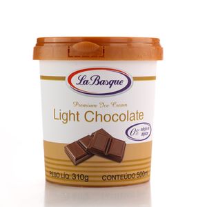Sorvete La Basque Light Chocolate 500ml