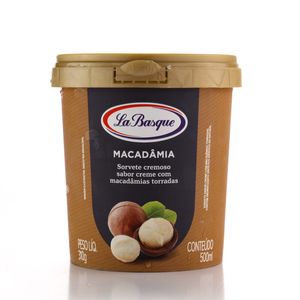 Sorvete La Basque Macadâmia 500ml