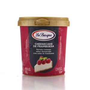 Sorvete La Basque Cheesecake Framboesa 500ml