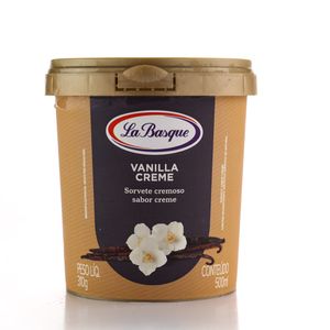 Sorvete La Basque Vanilla 500ml