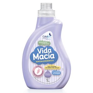 Amaciante Vida Macia Bebe Amêndoas 1l