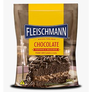 Mistura para Bolo Fleischmann Chocolate 390g