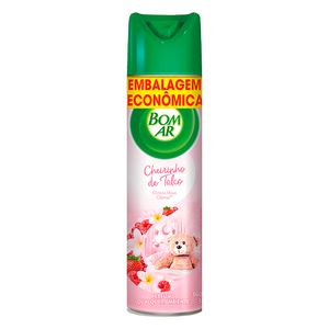 Desodorizador Bom Ar Embalagem Econômica Cheirinho Talco Aerosol 360ml