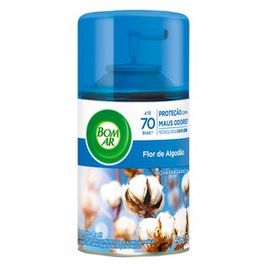 Desodorizador Bom Ar Freshmatic Flor de Algodão Refil 250ml