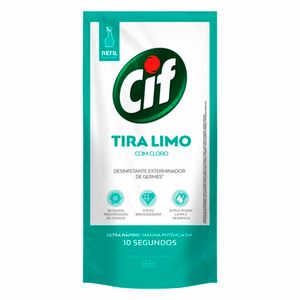 Limpador Cif Tira Limo com Cloro Refil 450ml