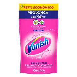 Alvejante Vanish Gel Multiuso sem Cloro Pink Sachê 500ml