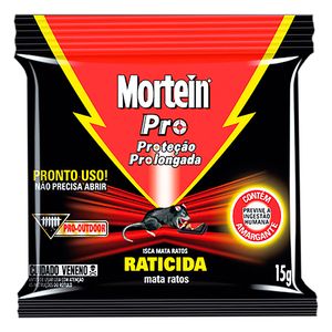 Iscas Mata Ratos Mortein Rodasol 15g
