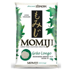 Arroz Camil Grão Longo Momiji Verde 1kg