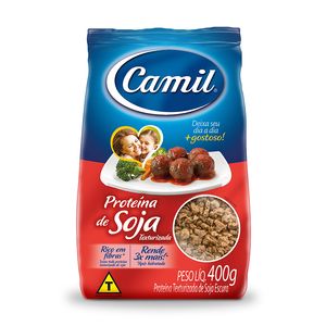Proteína Soja Camil Texturizada Carne 400g