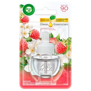 Refil Difusor Bom Ar Elétrico Framboesa e Jasmim 16ml