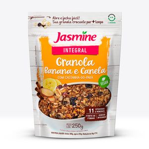 Granola Jasmine Tradicional Banana e Canela 250g