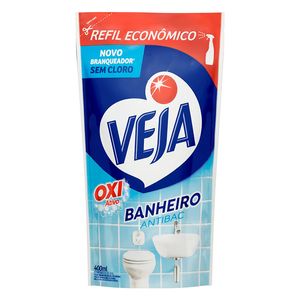 Limpador Veja Banheiro Anti Bac Refil 400ml