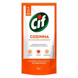 Limpador Cif Ultra Rápido Desengordurante Sachê 450ml