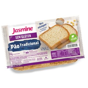 Pão Jasmine sem Glúten Tradicional 350g