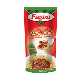 Molho Tomate Fugini Manjericão Sachê 300g