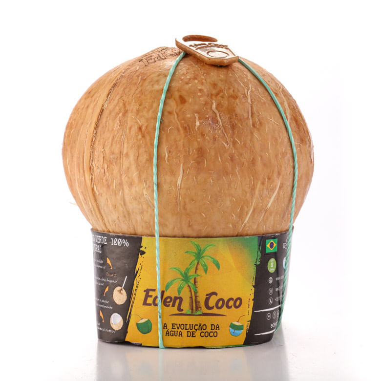 Água de Coco Abre Fácil Eden Coco 400g