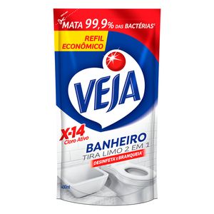Limpador Veja X14 Tira Limo Refil 400ml