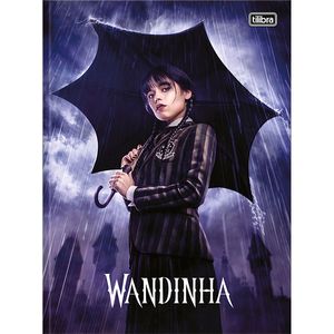 Caderno Brochura Tilibra Universitário Capa Dura Wandinha 80 Folhas un