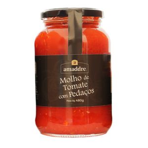 Molho Tomate Amaddre Pedaços 510g
